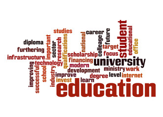 Education word cloud