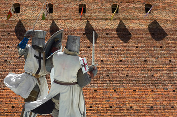Fighting knights