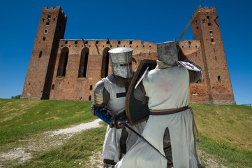 Fighting knights