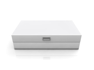 blank boxes isolated on white background
