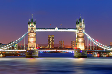 Naklejka premium Tower Bridge in London, UK