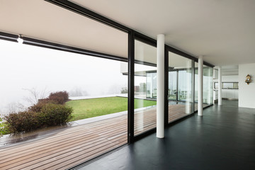Architecture, beautiful interior of a modern villa