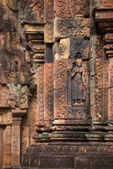 Banteay Srey Temple  in Sieam Reap, Cambodia