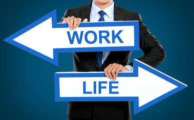 work and life concept