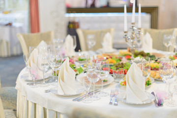 Table at Restaurant