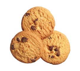 Cookies with chocolate