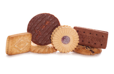 Mixture of biscuits - obrazy, fototapety, plakaty