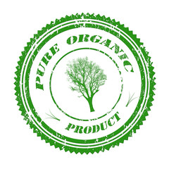 Pure organic stamp