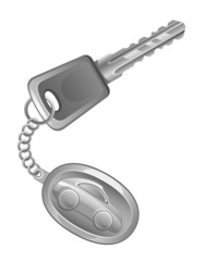 Key of car