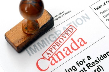 Immigration Canada - obrazy, fototapety, plakaty