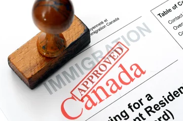 Papier Peint photo Lavable Canada Immigration Canada