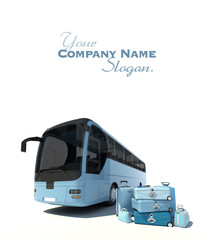Obraz premium Coach travel