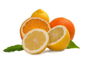 Orange og citrus fruit
