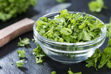 Bowl with Parsley