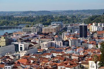 Panorama Coimbry, PORTUGALIA - obrazy, fototapety, plakaty