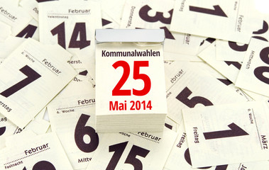 Kommunalwahlen 25. Mai 2014