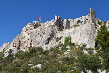 Fototapeta premium Ruins of Les Baux