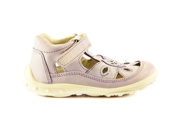 baby shoes isolated on white background