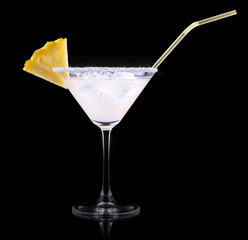 glass of Pina Colada Cocktail