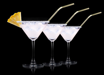 glass of Pina Colada Cocktail