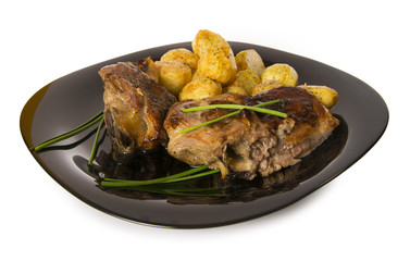 Cordero al horno
