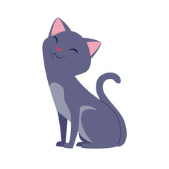 Cat Vector illustration.