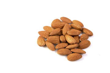 isolated almond