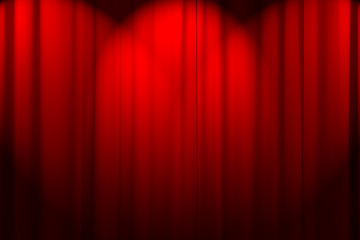 curtain texture with spot light