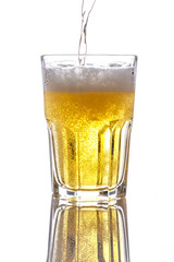 Beer pouring