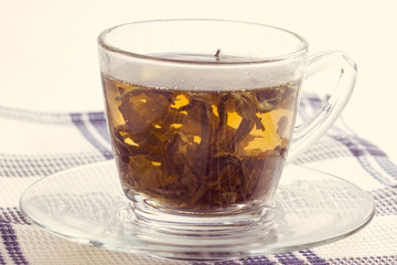 Green leaf tea