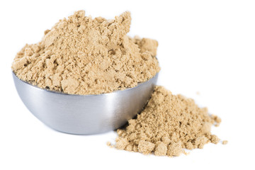 Isolated Ginger Powder