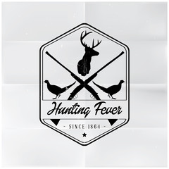 Hunting Fever Badge