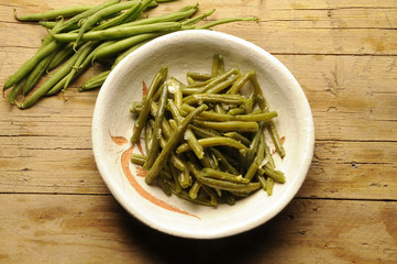 Insalata di tegoline Salad of green beans سلطة الفاصوليا الخضراء