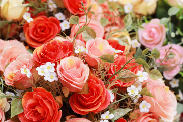 beautiful of rose artificial flowers