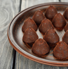 chocolate truffles