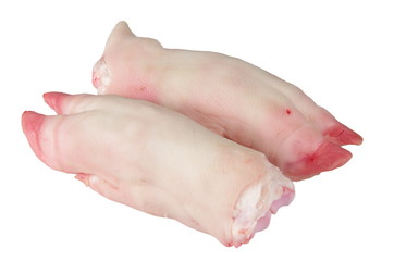 raw pork legs - 61611186