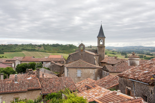Lautrec ancient city in southern France