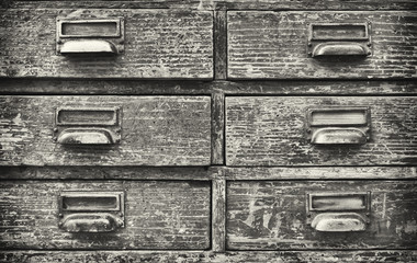old filing cabinet
