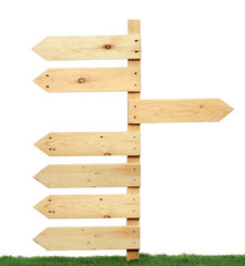 Fototapeta premium Wooden sign