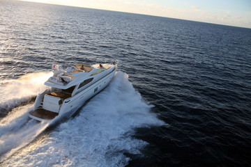 motor yacht, boat