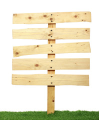 Fototapeta premium Wooden sign