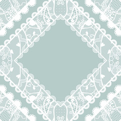 Lacy vintage background. Vector illustration.