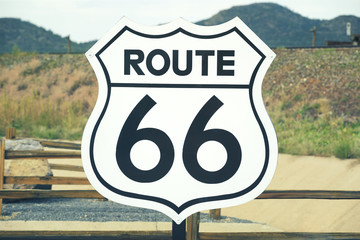 Signe de la route 66