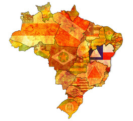 bahia on map of brazil