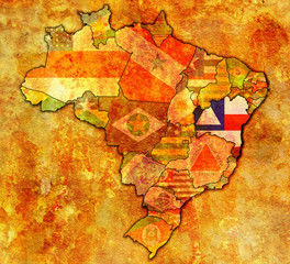 bahia on map of brazil