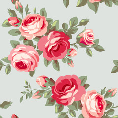 Wallpaper with flowers