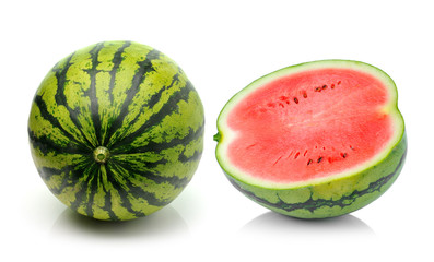 watermelon isolated on white background © sommai