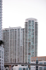 Highrise architecture Brickell Miami America
