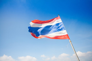 Fototapeta premium National flag of Thailand