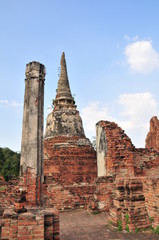 Fototapeta premium タイのアユタヤ遺跡